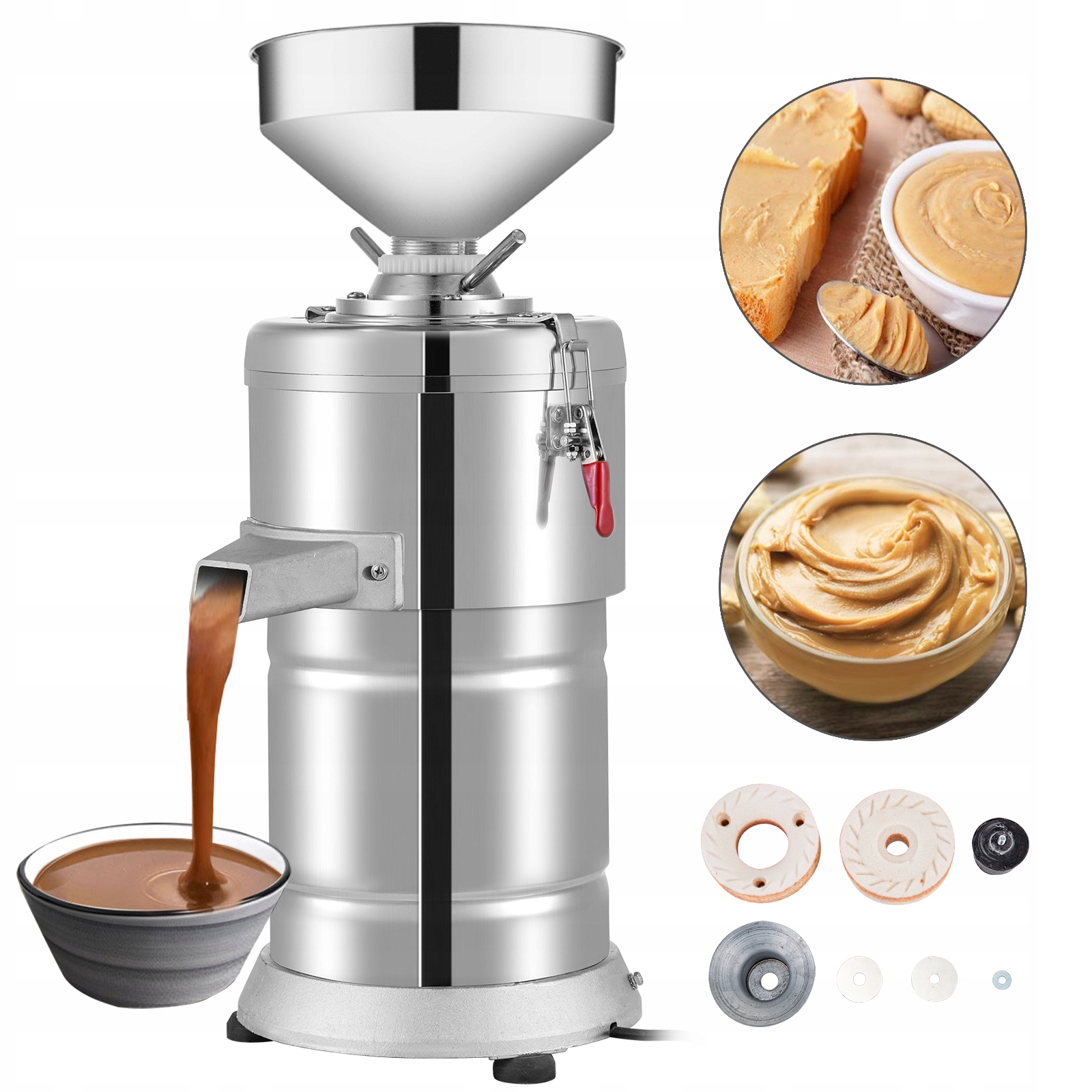 Strojček na arašidové maslo 1100W 15kg/ks Multifunkčný mlynček